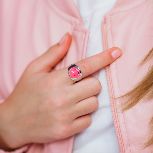 Pink Sunny Smiles Ring