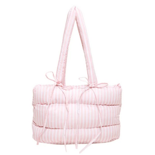 Rosie Stripe Quilted Tote