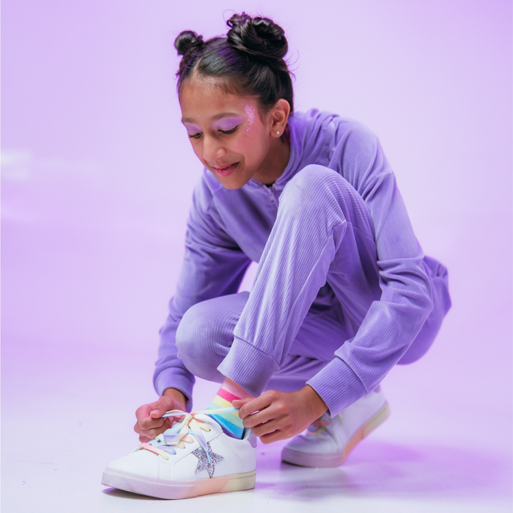 Lavender City Chic Velour Tracksuit