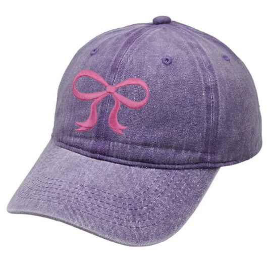 The Purple Coquette Cap