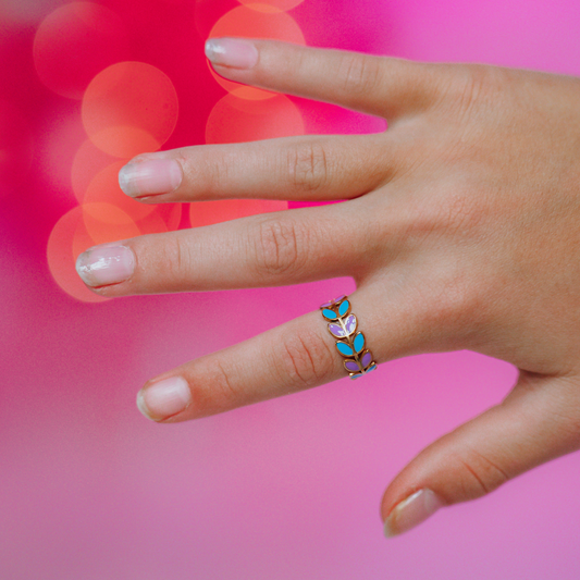 Pastel Ivy Ring