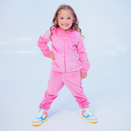 Bubble Gum Glam Tracksuit