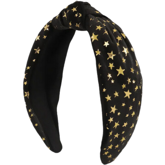 Black Starry Night Headband