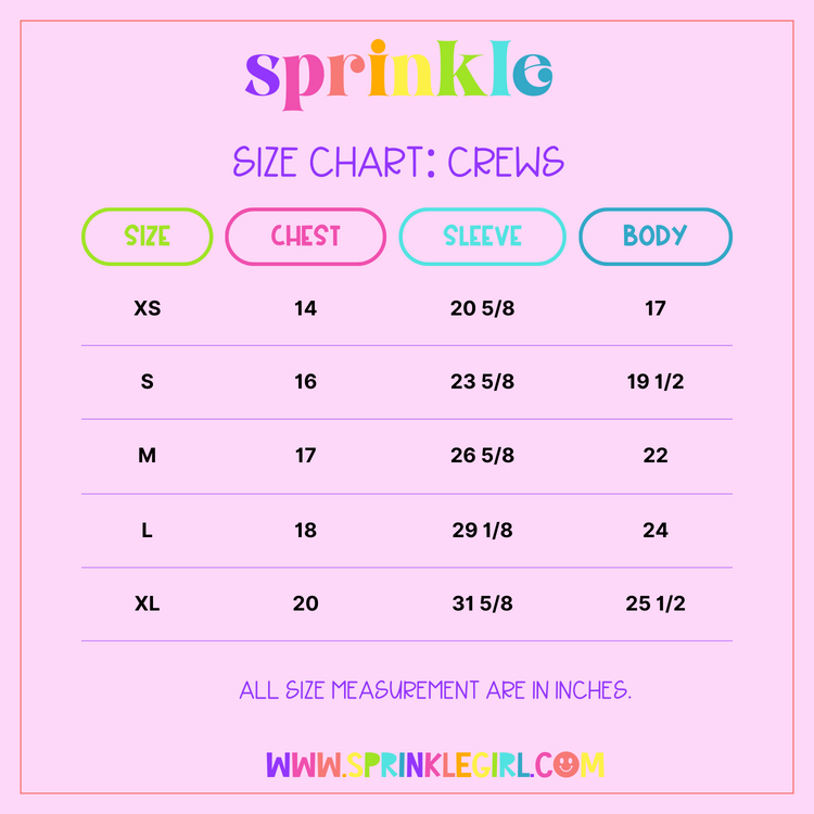 Crew Size Chart