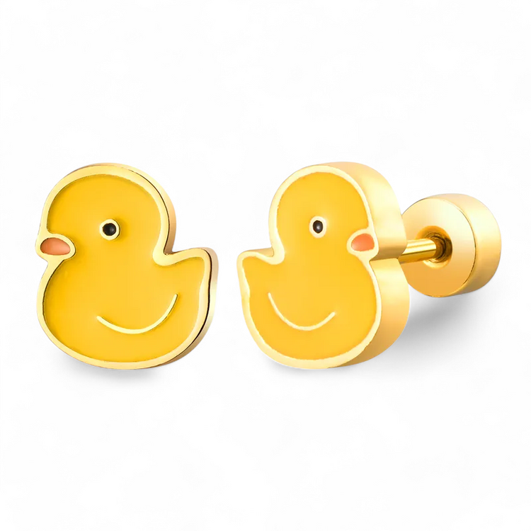 Ducky Earrings