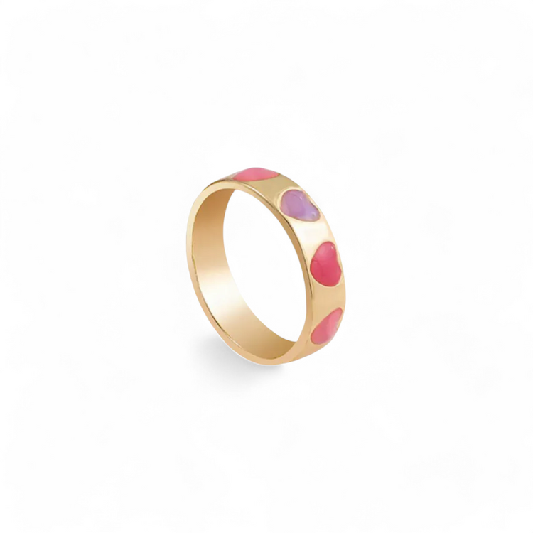 Gold Heart Ring