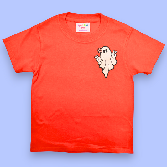 Hippie Halloween Ghost Tee