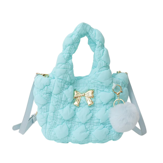 Ice Blue Lilly Crossbody