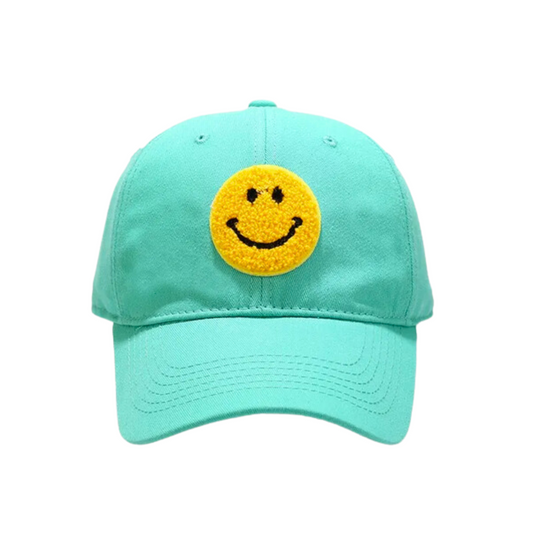 Smile your brightest with our Happy Go Lucky Ballcap! This ballcap is sure to bring some brightness and good vibes your way. Wear it to celebrate a sunny day or to cheer yourself up on a gloomy one! Go ahead, make your day (and everyone else's!).