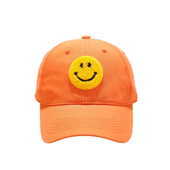 Smile your brightest with our Happy Go Lucky Ballcap! This ballcap is sure to bring some brightness and good vibes your way. Wear it to celebrate a sunny day or to cheer yourself up on a gloomy one! Go ahead, make your day (and everyone else's!).