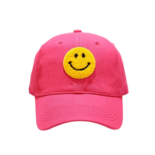 Smile your brightest with our Happy Go Lucky Ballcap! This ballcap is sure to bring some brightness and good vibes your way. Wear it to celebrate a sunny day or to cheer yourself up on a gloomy one! Go ahead, make your day (and everyone else's!).