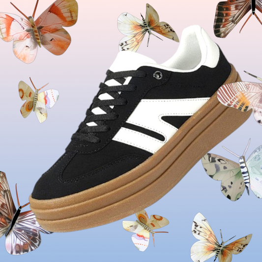 Black Butterfly Sneakers