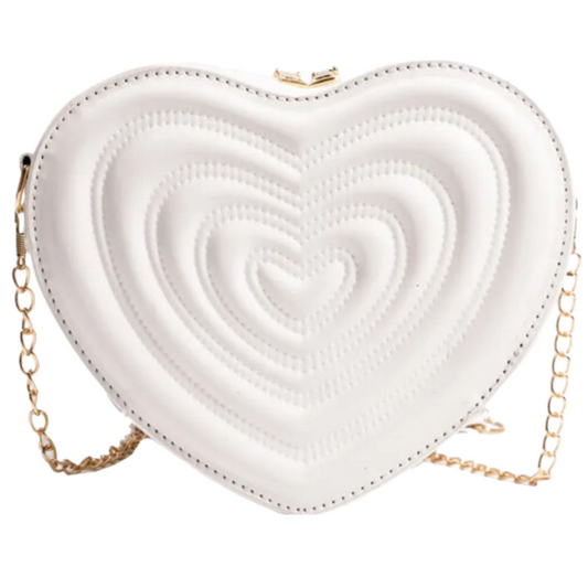 White Live Your Dream Crossbody