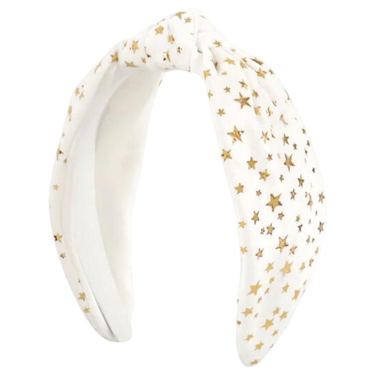 White Starry Night Headband